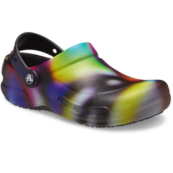 Crocs Women's Bistro Graphic Work Clog Multicolor Size 7 - Picture 4 of 5